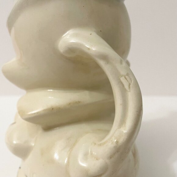 Vtg Donald Duck Creamer Pitcher Walt Disney USA Mid Century Kitchen Flaws - Picture 15 of 16